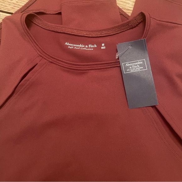 Abercombie Soft AF Collection Bodysuit - Rust - Picture 2 of 3